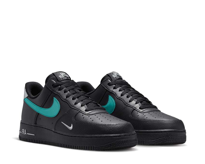 Nike Air Force 1 '07 Black / Blue Lightning - Wolf Grey FD0654-001