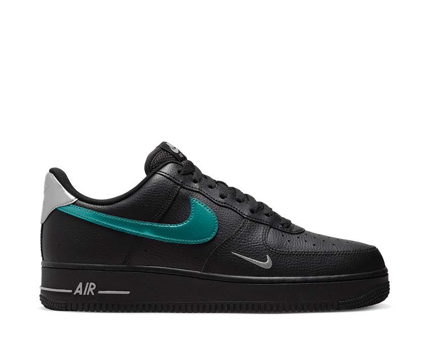 Nike air force 1 low black and blue Clearance