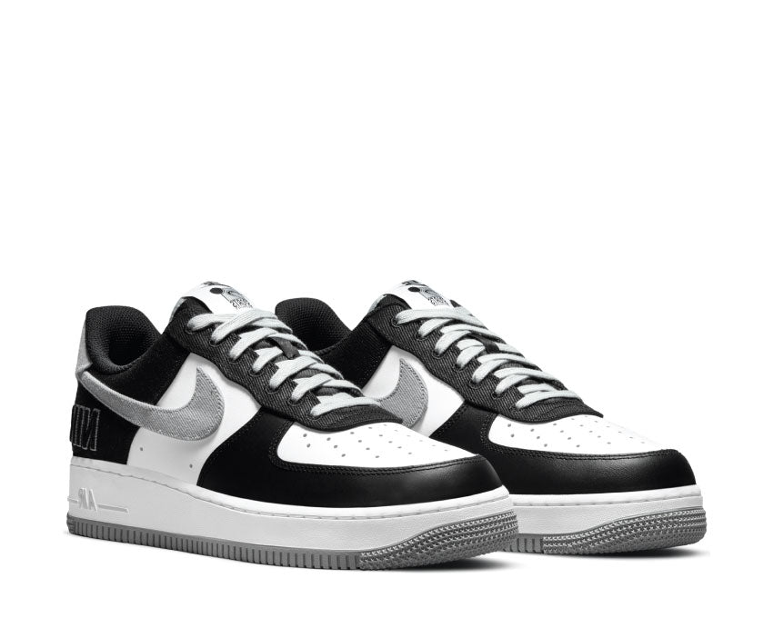 Nike Air Force 1 '07 EMB Black / Fat Silver - White - Pine Green CT2301-001