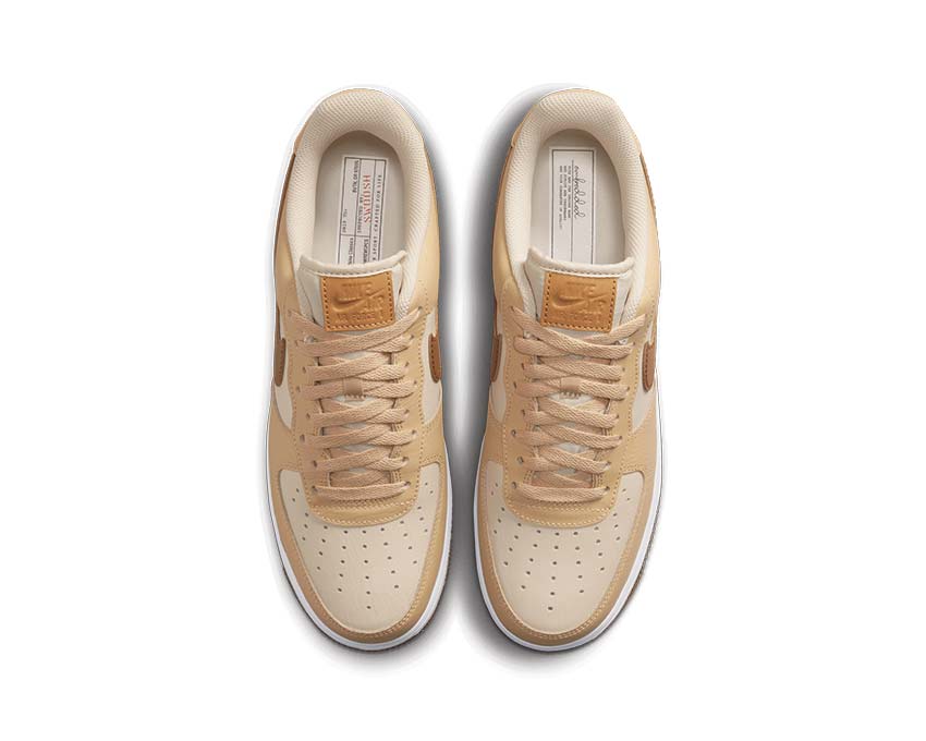 Nike Air Force 1 '07 EMB Pearl White / Ale Brown - Sesame - White DQ7660-200