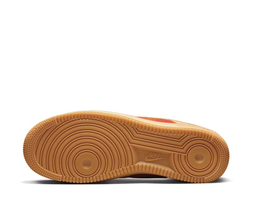 Nike Air Force 1 '07 Lemon Wash / Lemon Wash - University Red DZ4493-700