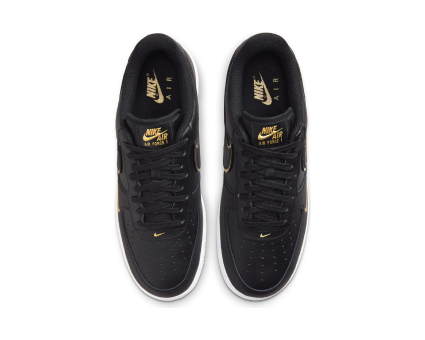 Nike Air Force 1 '07 LV8 Black / Black - Metallic Gold - White DA8481-001