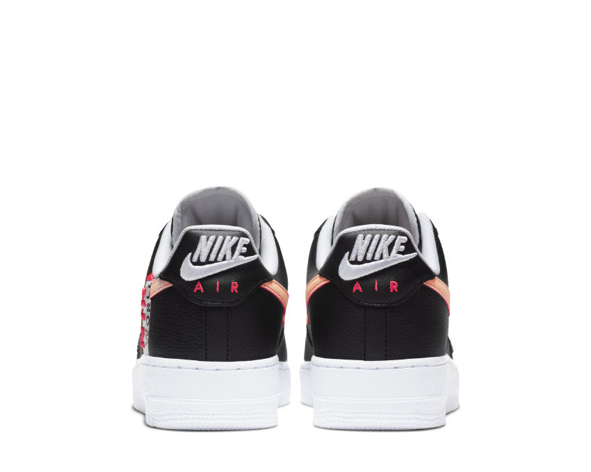Nike Air Force 1 '07 LV8 Black / Crimson Tint - Flash Crimson - White CK6924-001