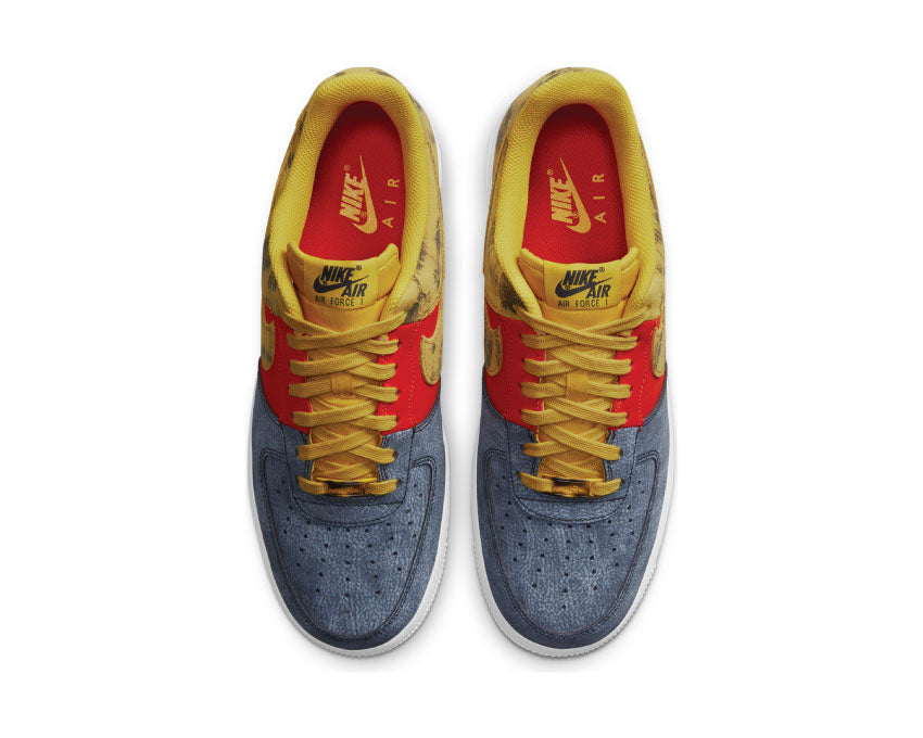 Nike Air Force 1 '07 LV8 Dark Sulfur / Dark Sulfur - Team Orange CZ0337-700