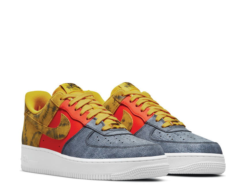 Nike Air Force 1 '07 LV8 Dark Sulfur / Dark Sulfur - Team Orange CZ0337-700