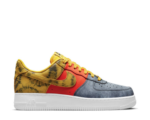 Nike Air Force 1 '07 LV8 Dark Sulfur / Dark Sulfur - Team Orange CZ0337-700