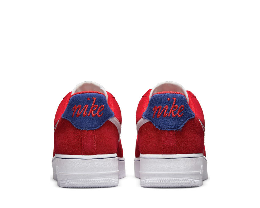 Nike Air Force 1 '07 LV8 University Red / White - Deep Royal Blue DB3597-600