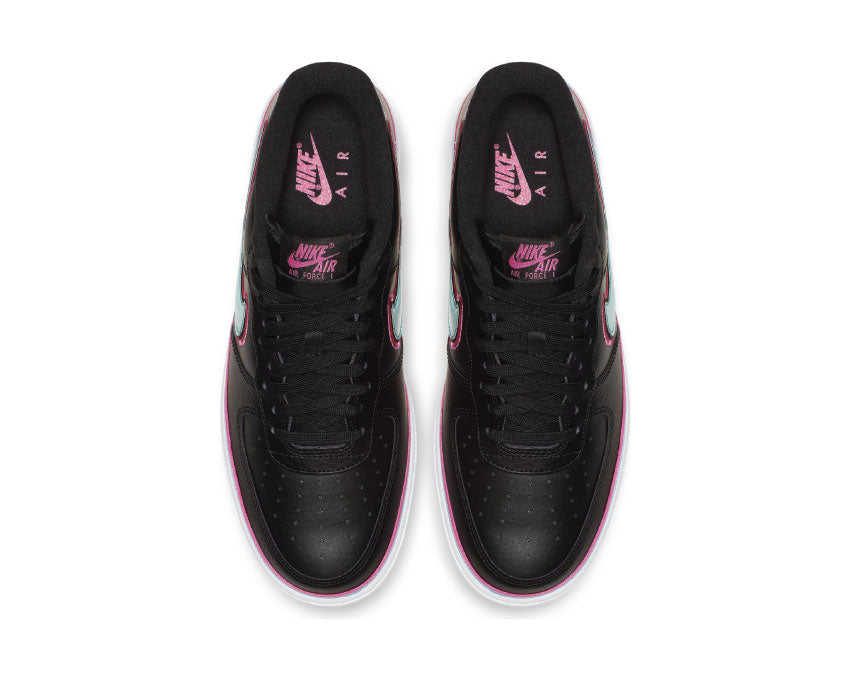 Nike Air Force 1 '07 LV8 Sport Black Blue Gale Laser Fuchsia White AJ7747-700