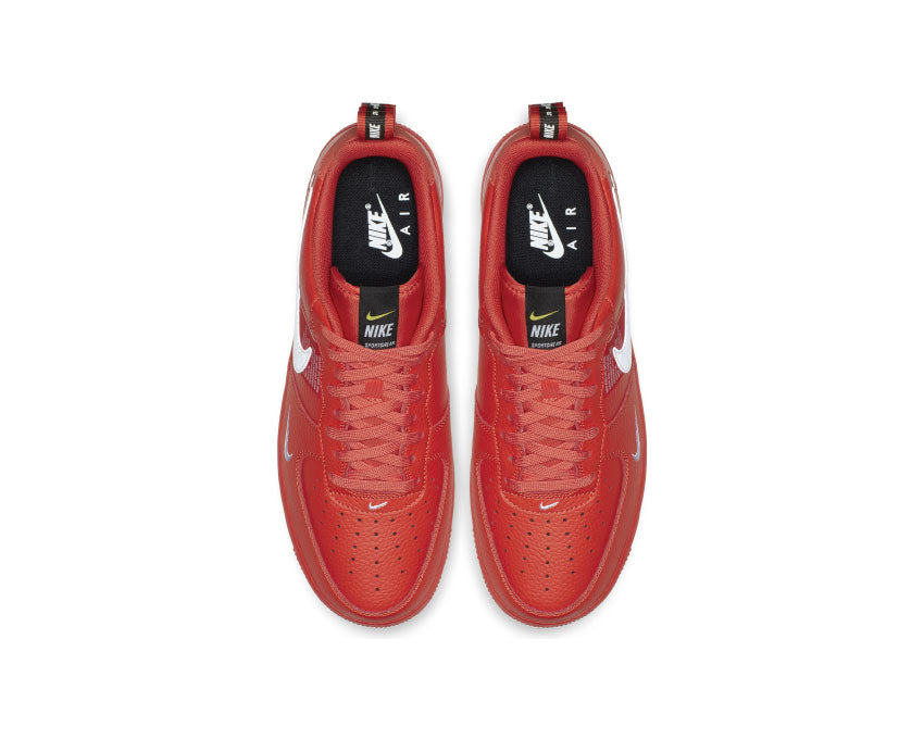 Nike Air Force 1 '07 LV8 Utility Team Orange White Black Tour Yellow AJ7747-700