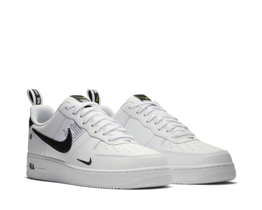 Nike Air Force 1 '07 LV8 Utility White White Black Tour Yellow AJ7747-100