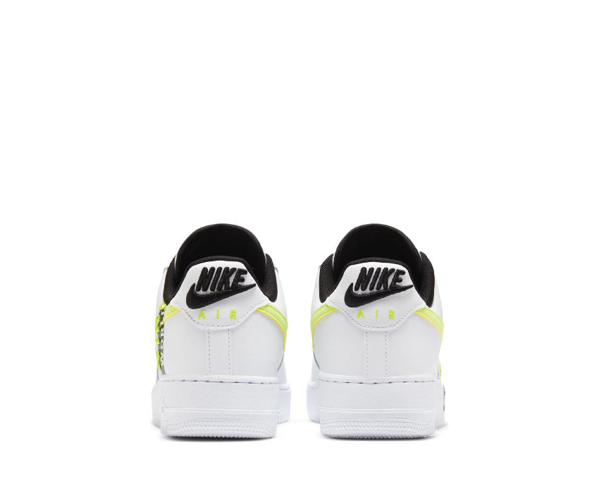 Nike Air Force 1 '07 LV8 White / Barely Volt - Volt - Black CK6924-101