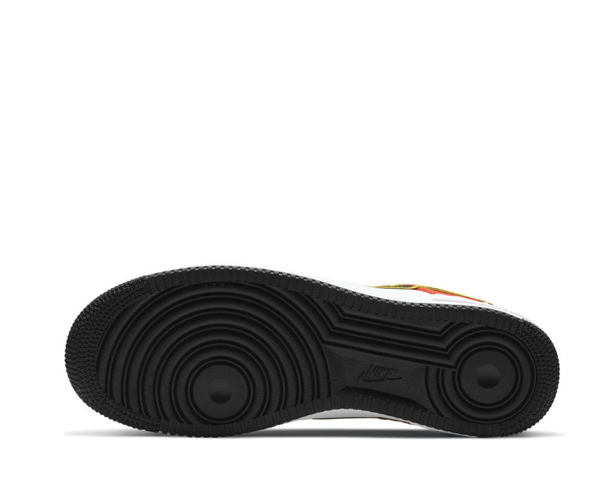 Buy the Nike Air Force 1 '07 LV8 White / Black - Orange Flash - Amarillo CU8070-100