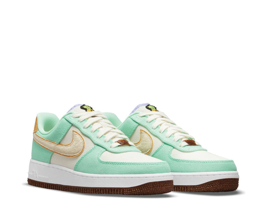 Nike Air Force 1 '07 LX Green Glow / Coconut Milk - Metallic Gold CZ0268-300