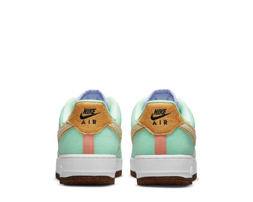 Nike Air Force 1 '07 LX Green Glow / Coconut Milk - Metallic Gold CZ0268-300