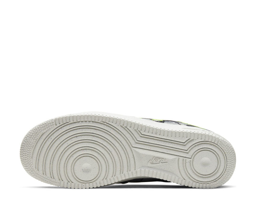 Nike Air Force 1 '07 LX LT Smoke Grey / Smoke Grey - Electric Green CV1725-001