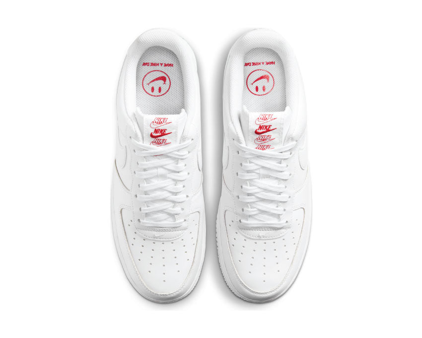 Nike Air Force 1 '07 LX White / White - University Red - Pine Green CU6312-100