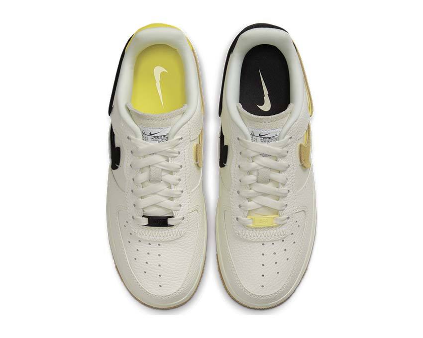 Nike Wmns Air Force 1 '07 LXX Sail / Black - Chrome Yellow - White BV0740-101