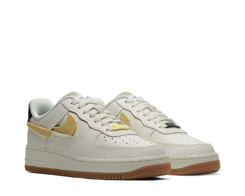 Nike Wmns Air Force 1 '07 LXX Sail / Black - Chrome Yellow - White BV0740-101