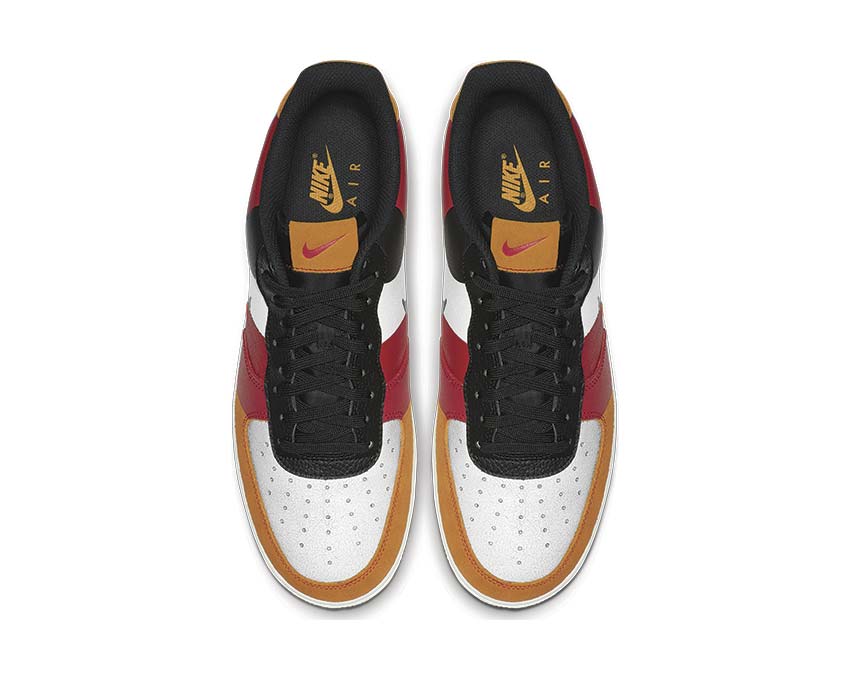 Nike Air Force 1 '07 Prm 1 Sail Black Imperial Blue Amber Rise CI0065-101