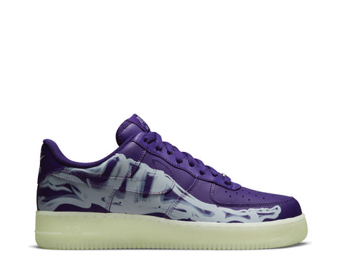 Nike Air Force 1 '07 Skeleton QS Court Purple / Court Purple - White CU8067-500
