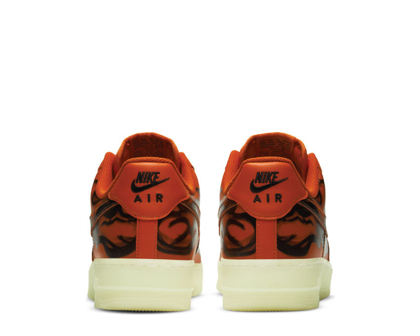 Nike Air Force 1 '07 Skeleton QS Starfish / Starfish - Black CU8067-800