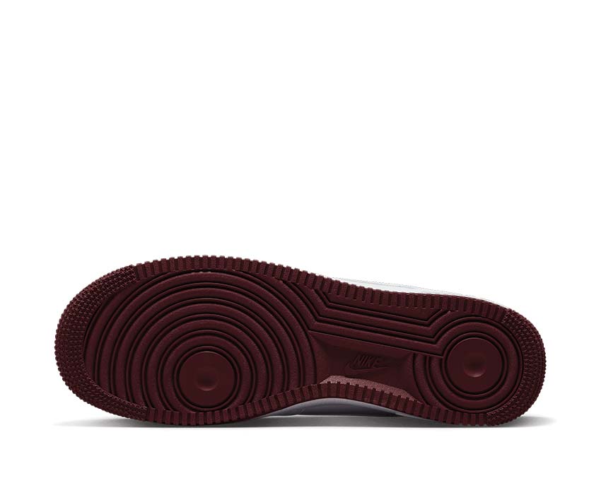 Nike Air Force 1 '07 White / White - Dark Beetroot DH7561-106