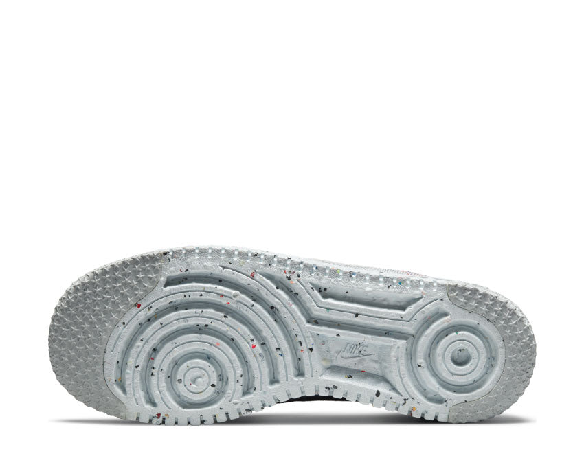 Nike Air Force 1 Crater Flyknit Wolf Grey / White - Pure Platinum - Gym Red DC4831-002