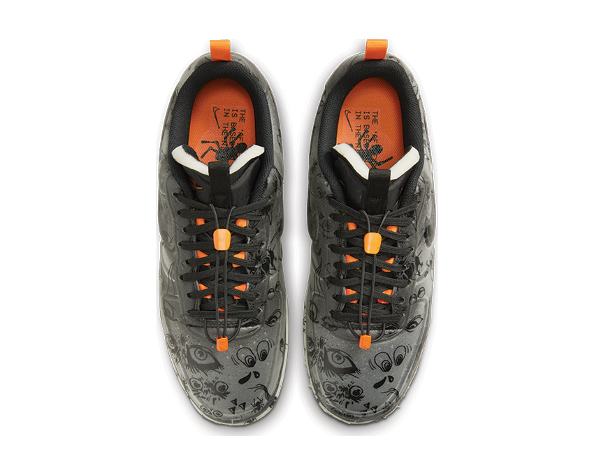 Nike Air Force 1 Experimental Black / Black - Starfish - White DC8904-001