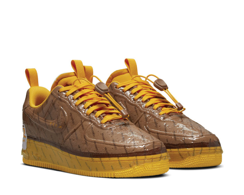 Nike Air Force 1 Experimental Archaeo Brown / University Gold - White CZ1528-200