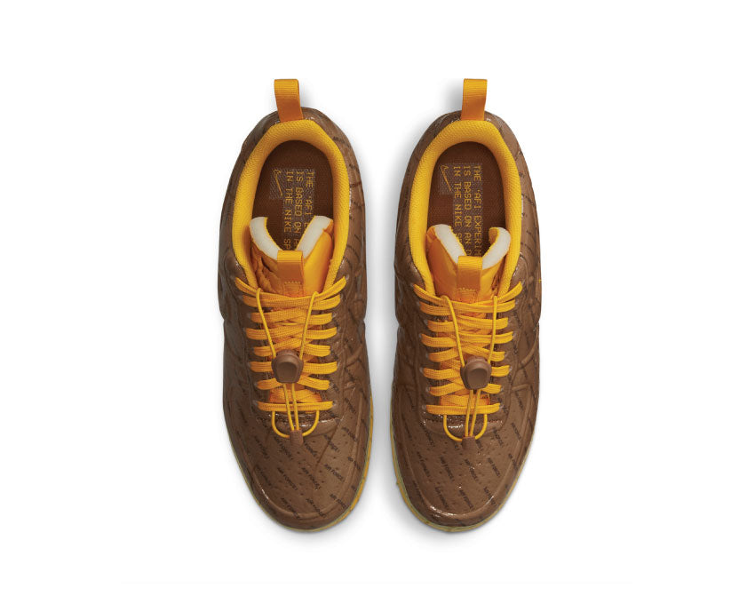 Nike Air Force 1 Experimental Archaeo Brown / University Gold - White CZ1528-200