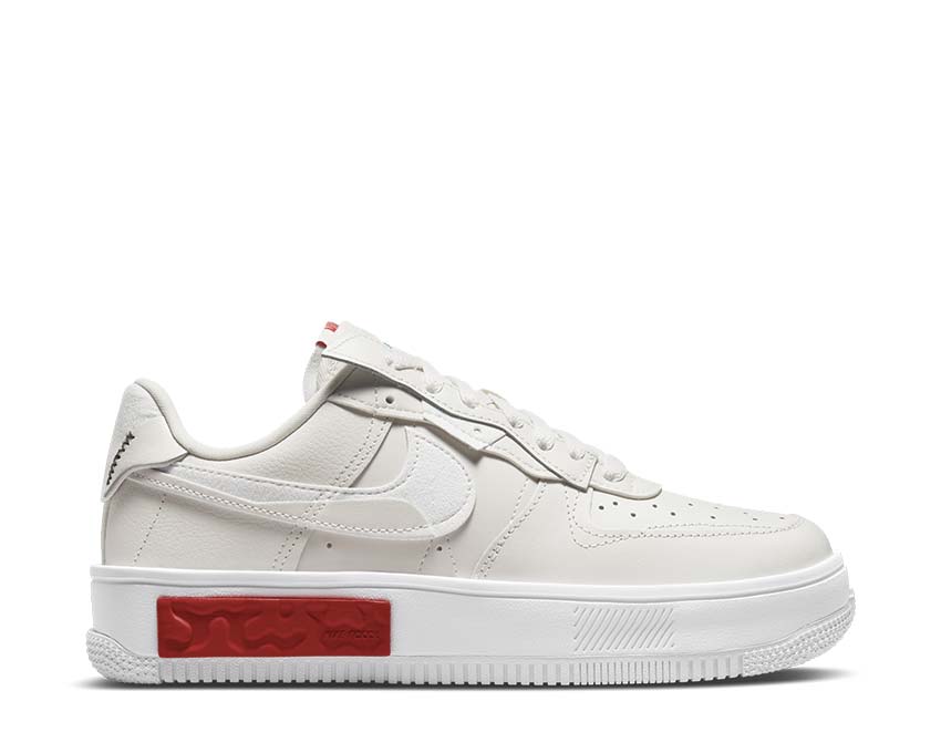 Nike Air Force 1 Fontanka Phantom / Phantom - White - University Red DH1290-001