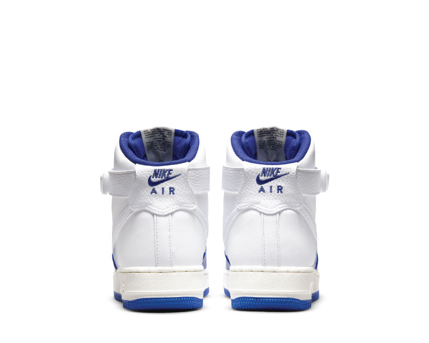 Nike Air Force 1 High '07 LV8 White / White - Hyper Royal - Sail DC8870-100