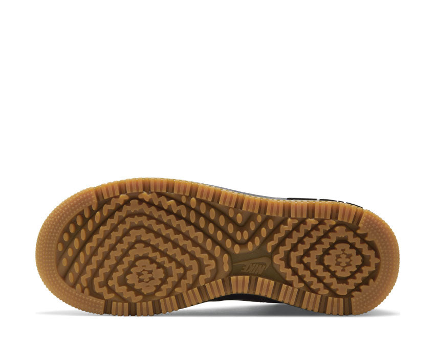 Nike Air Force 1 High Utility 2.0 Black / Summit White - Orange - Gum Red Brown DC3584-001