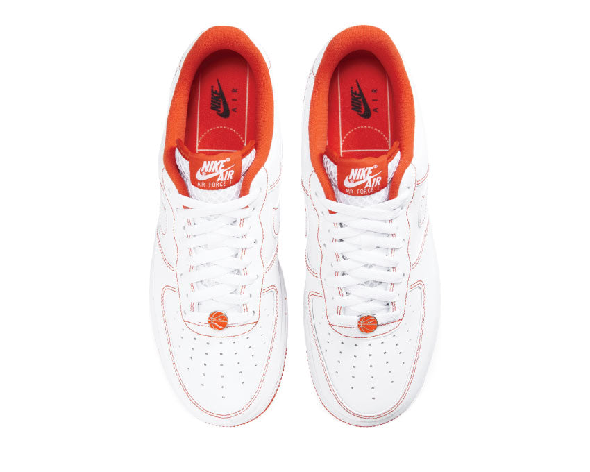 Nike Air Force 1 Low Rucker Park White / Team Orange - Black CT2585-100