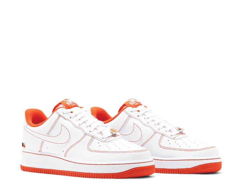 Nike Air Force 1 Low Rucker Park White / Team Orange - Black CT2585-100
