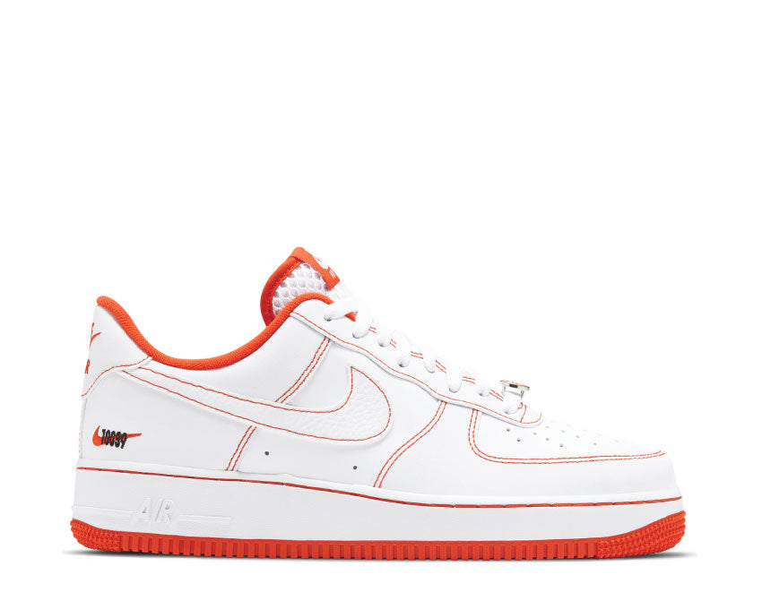 Nike Air Force 1 Low Rucker Park White / Team Orange - Black CT2585-100