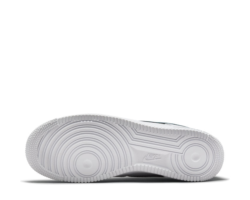 Nike Air Force 1 Low White / Aquamarine - Lime Glow - Off Noir DJ6894-100
