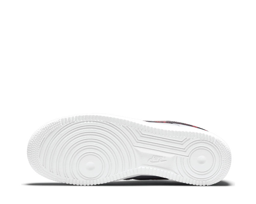 Nike Air Force 1 Low White / Bright Crimson - Laser Blue - Black DJ6889-100