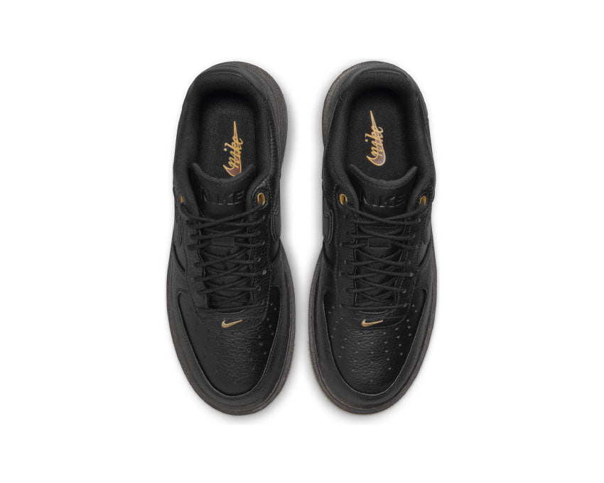 Nike Air Force 1 LUXE Black / Black - Bucktan - Gum Yellow DB4109-001