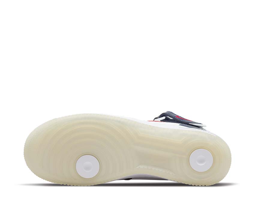 Nike Air Force 1 Mid QS White / University Red - Midnight Navy - White DH5623-101