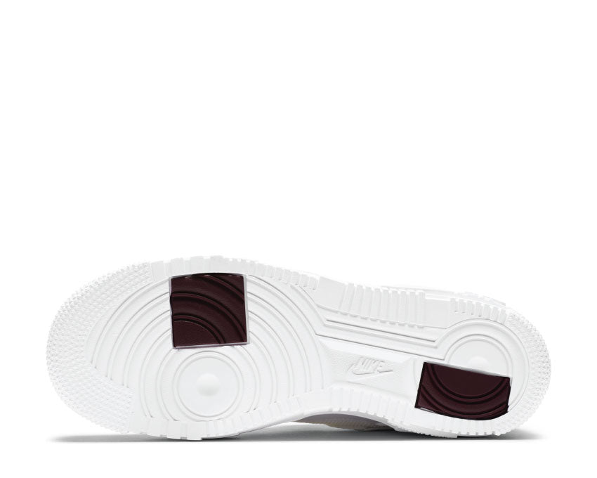 Nike Air Force 1 Pixel Summit White / Summit White - Dark Beetroot DC1160-100