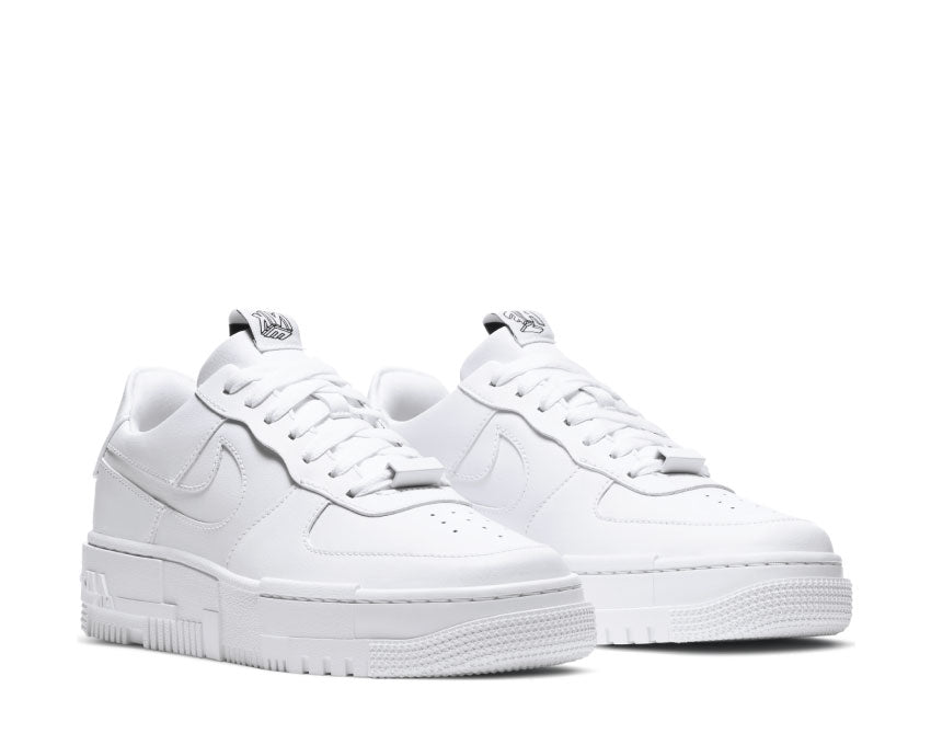 Nike Air Force 1 Pixel Whte / White - Back - Sail CK6649-100