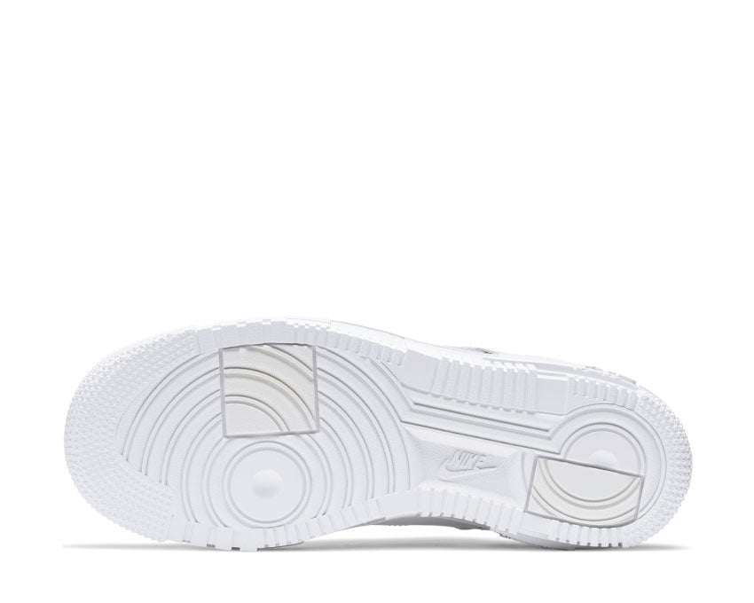 Nike Air Force 1 Pixel Whte / White - Back - Sail CK6649-100