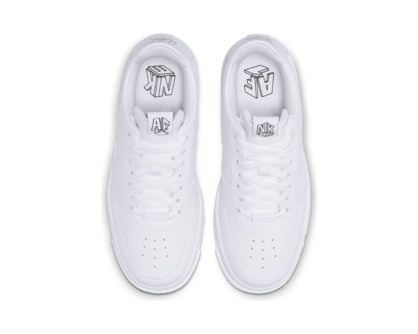 Nike Air Force 1 Pixel Whte / White - Back - Sail CK6649-100