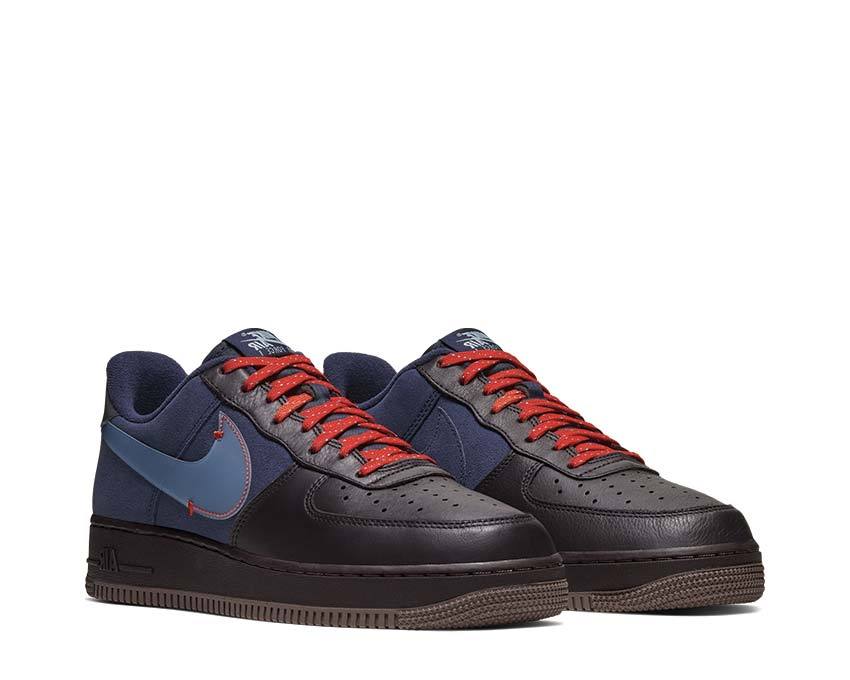 Nike Air Force 1 PRM Burgundy Ash / Celestine Blue CQ6367-600