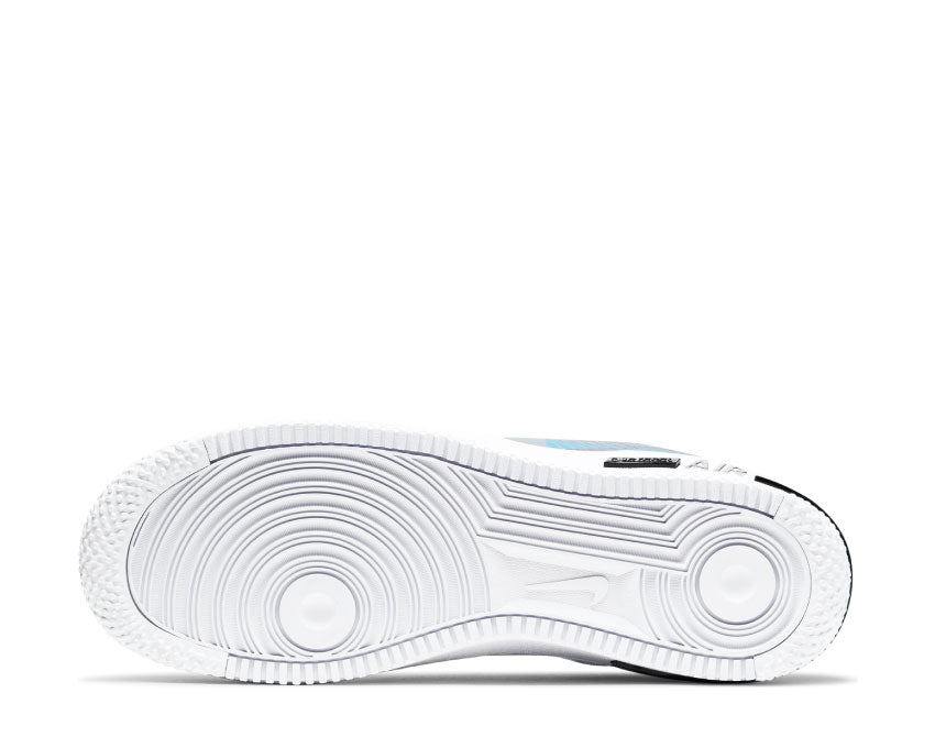 Nike Air Force 1 React LX Pure Platinum / Black - Baltic Blue CT3316-001