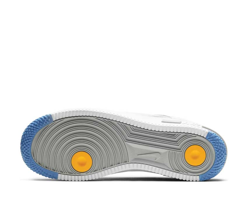 Nike Air Force 1 React White / LT Smoke Grey - University Gold CT1020-100