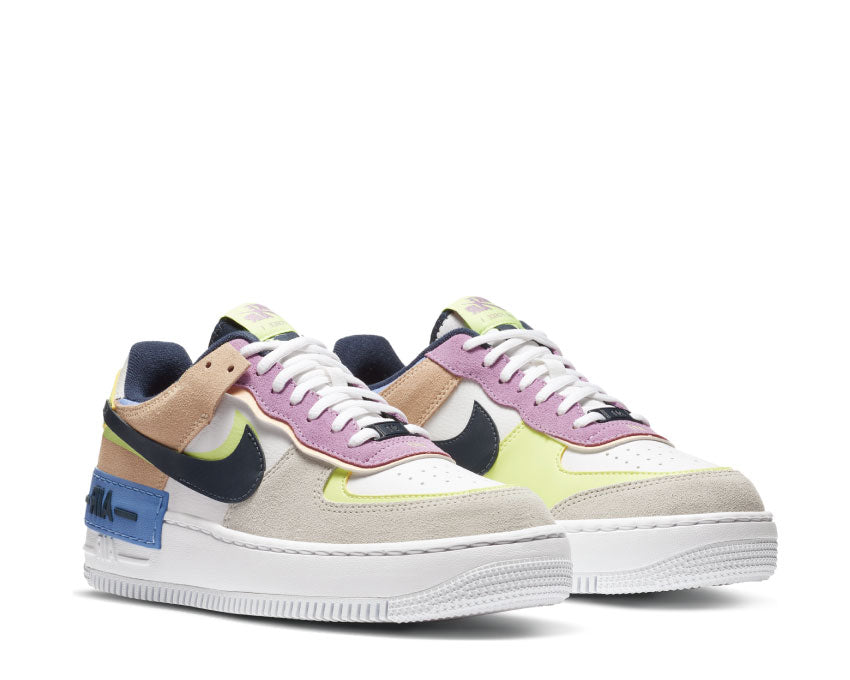 Nike Air Force 1 Shadow Photon Dust / Royal Pulse - Barely Volt CU8591-001
