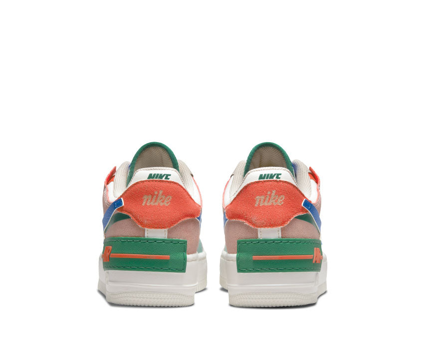 Nike Air Force 1 Shadow Sail / Signal Blue - Green Noise - Cream II CI0919-109