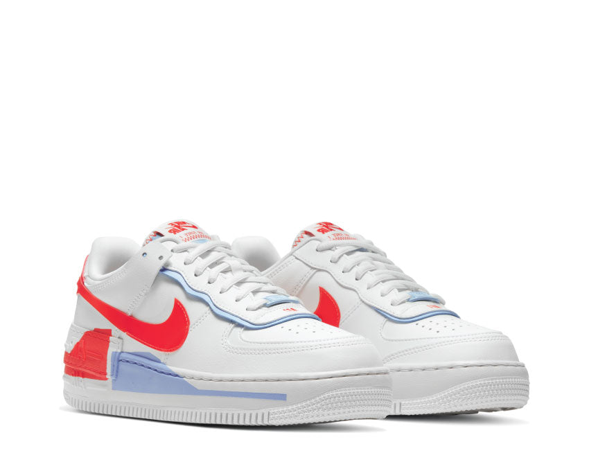 Nike Air Force 1 Shadow SE Summit White / Summit White - Team Orange CQ9503-100